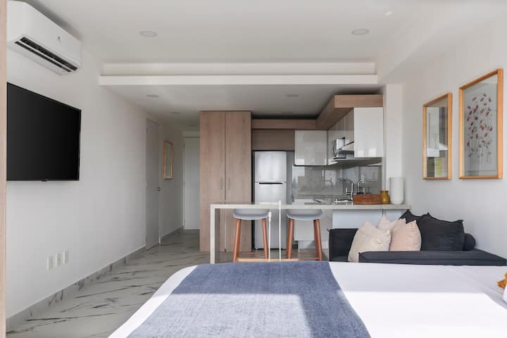 Central Loft 3b/ Downtown Cancun - Cancún