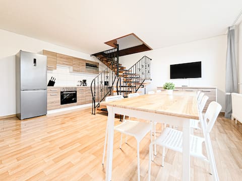 RAJ Living - 4 Room Maisonette - 25 min Messe DUS