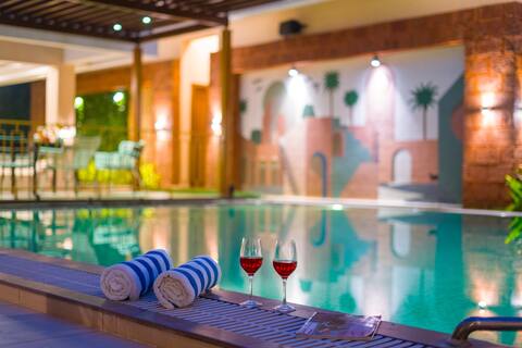 3-BHK | Pvt Pool | Gaming Room | Garden