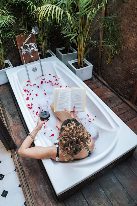 Romantic A-Frame:Aabha|Luxury Open-Air Bathtub|Goa