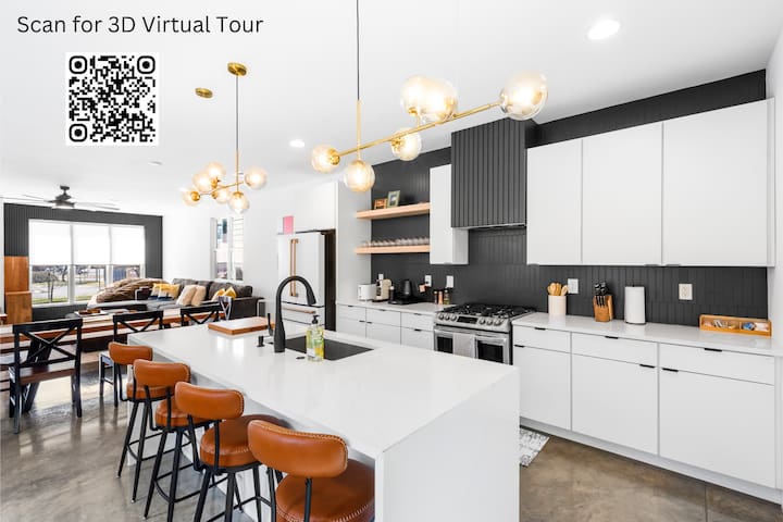 Modern New Home, Big Roofdeck, Minutes to Downtown