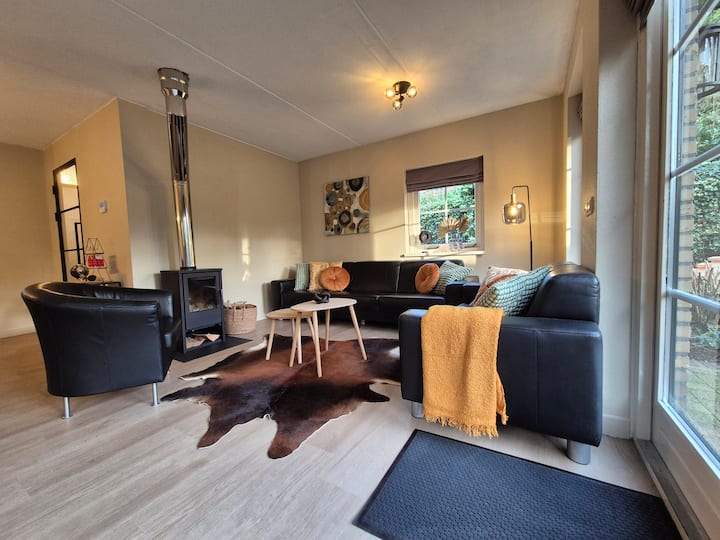 Luxe Wellness Vakantiewoning Nabij Bosrand - Veenendaal