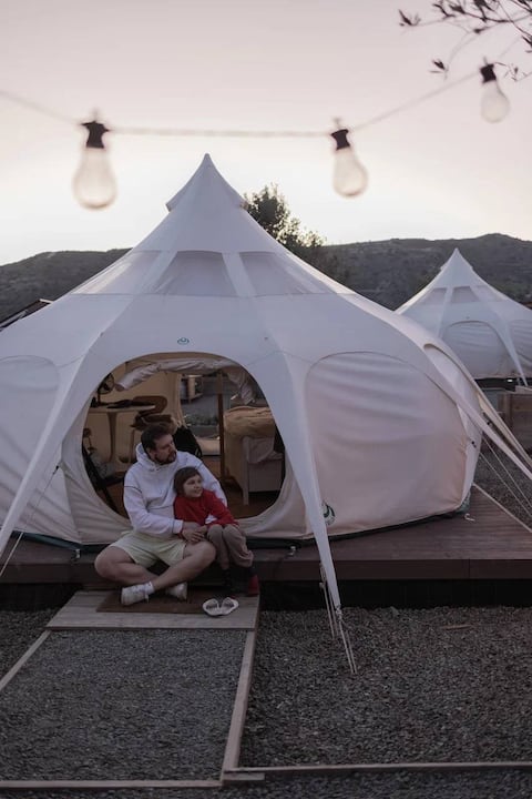 For Rest Glamping - 2 Lotus tents