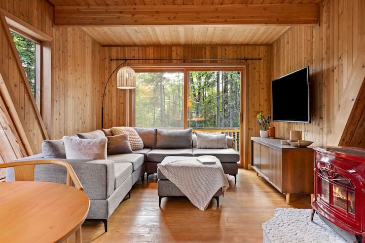 Modern Adirondack A-frame Retreat - Indian Lake
