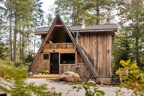 Modern Adirondack A-Frame Retreat