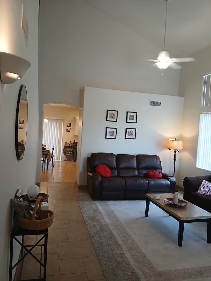 Front room entering the house