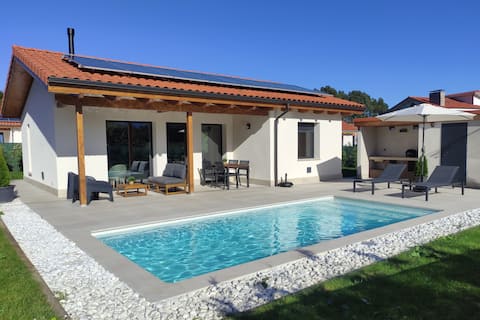 Mi Aldea Chica. House C with a private pool.