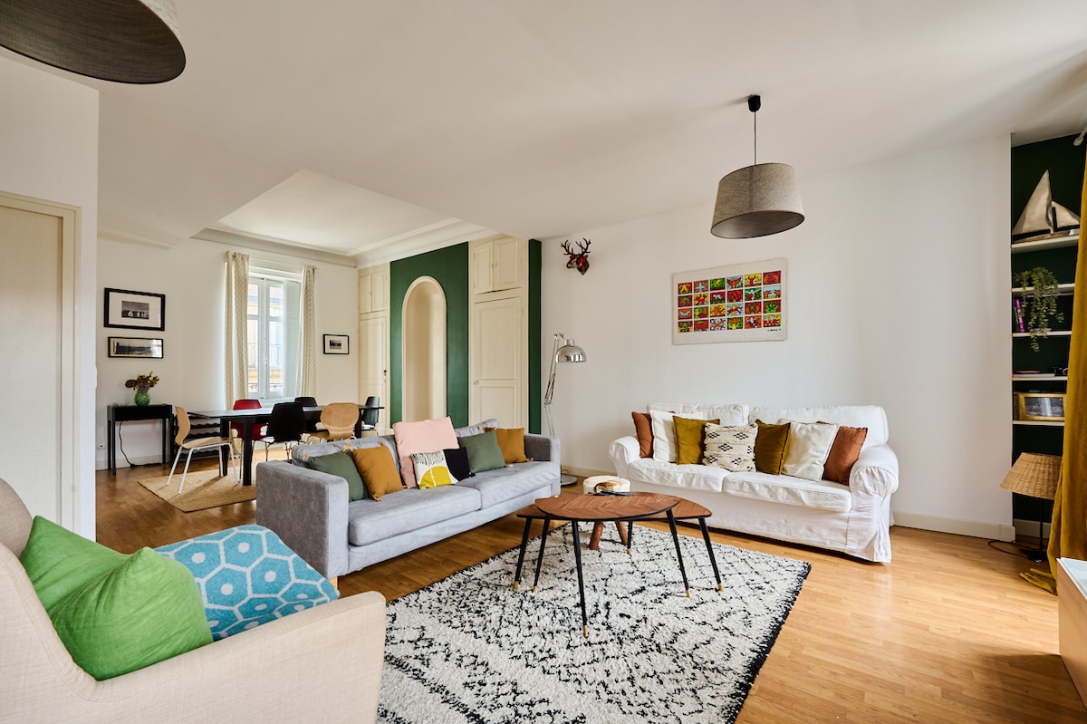 Airbnb performant: Piron: duplex with character in the hypercenter à Centre Ville