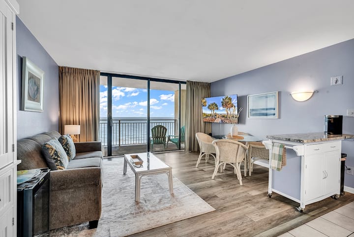 Blue Pearl Ocean Front Condo - 南卡羅萊納