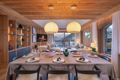 Beautiful new 3 bedroom apartment in Courchevel 1850