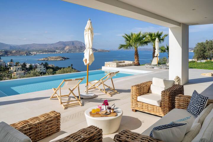 [NEW]Villa Serenity w/ Seaview, pool, tennis court gallery image 5