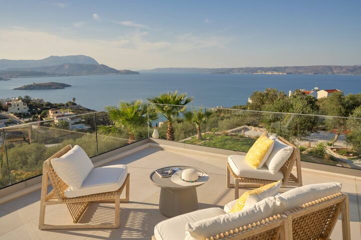 [NEW]Villa Serenity w/ Seaview, pool, tennis court gallery image 3