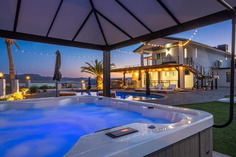 Iconic Views w/Pickleball & Gameroom | Pool & Spa