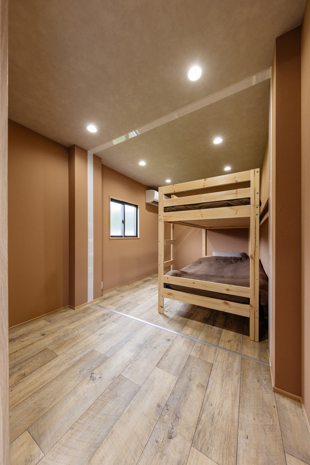 2段ベッド1台がある寝室A