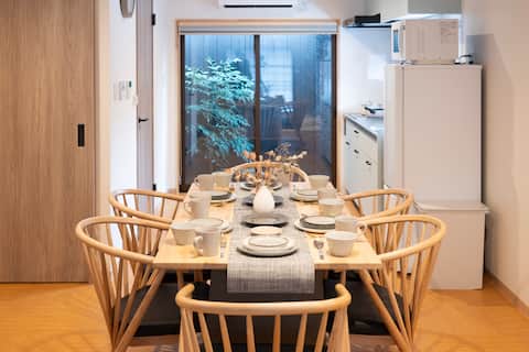 8 mins walk from Kyoto Sta/Up to 7 ppl/62.5㎡/wi-fi