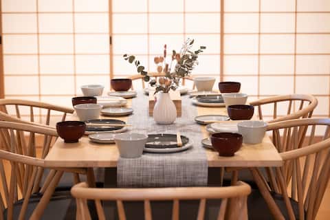8mins walk from Kyoto Sta/Up to 7 ppl/62.5㎡/ wi-fi