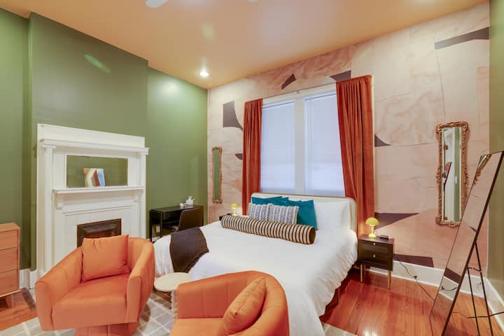 Habitación con cama tamaño king