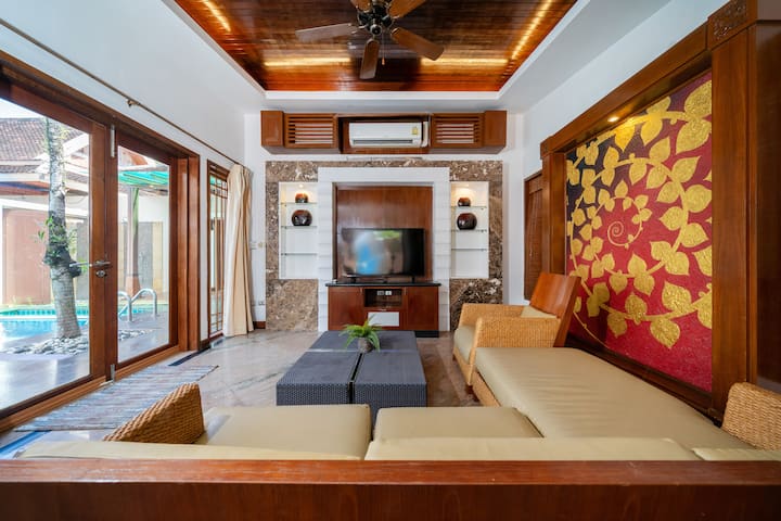 غرفة المعيشة