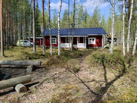 Naruska Kallela Hirsimökki, Naruska