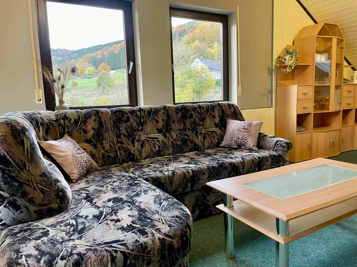 Successful Airbnb property: Vacation home for 12 people in Medebach