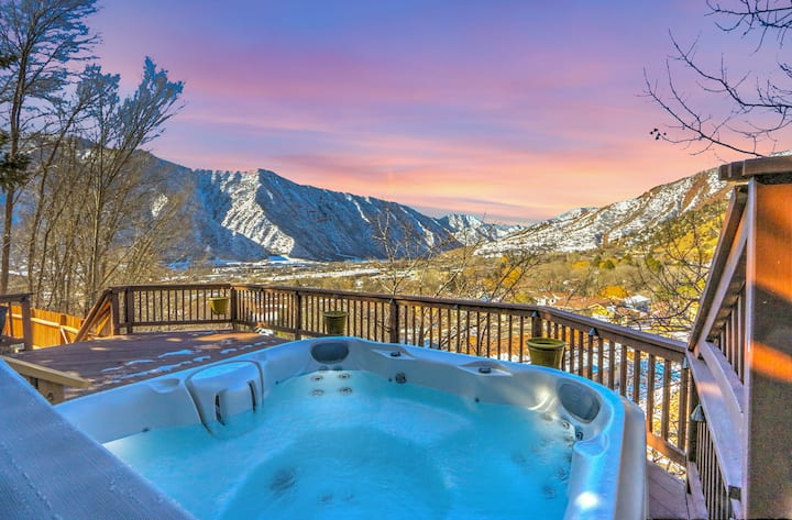 Hot Tub, Game Room W/ Mountain Views Near Town - 글렌우드 스프링스