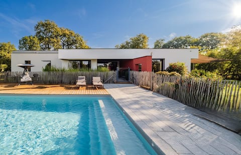 Beautiful architect's house 20 min from Albi