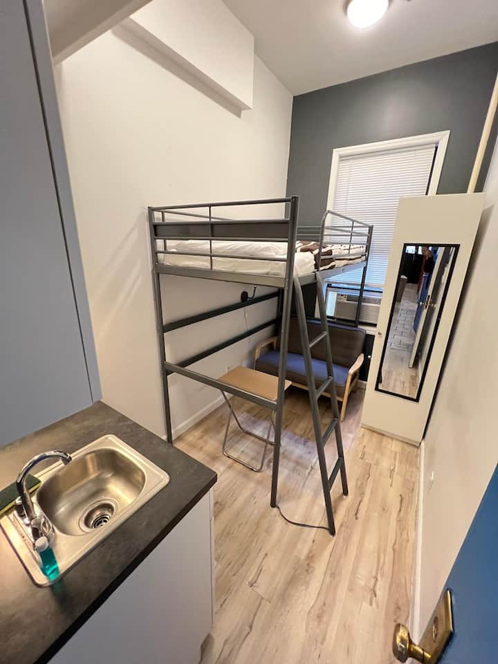 Shared Bathroom Tiny Single Chelsea Studio #3105 - North Bergen