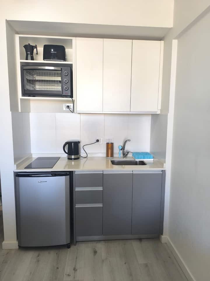 Новая квартира-студия в Flores с балконом