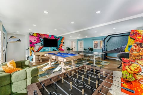 WOW Poconos Heated Pool, Pickleball, Bball, Hottub