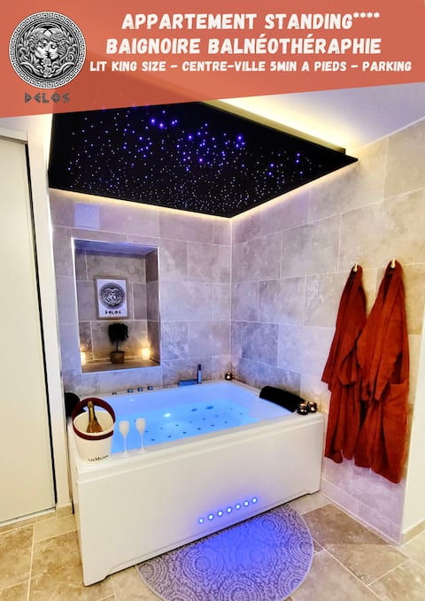- THE DELOS SUITE - Quimper - 2-seat Jacuzzi