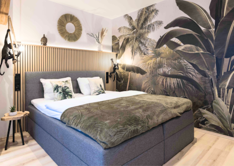 BaliApartment, Küche, Parkpl, 24h Digital Checkin