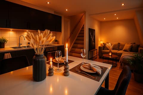 Nordic City Loft - In the Heart of Ålesund (3BDR)