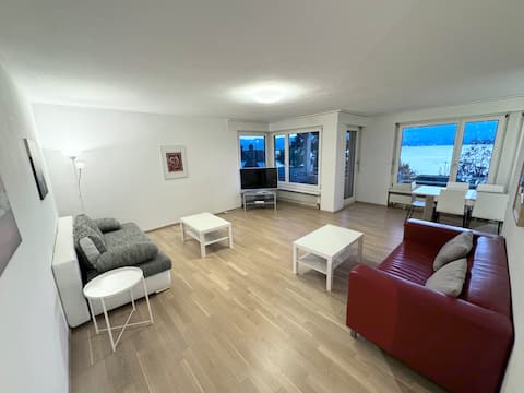 Lake view - 4.5 rms, close to Zurich city, parking