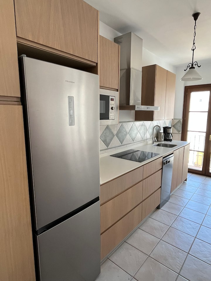 (A)  Helles Appartement Im Zentrum, Balkon - El Palmar de Vejer