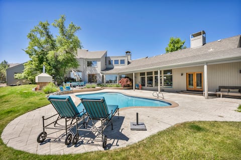 Hillside Haven with Pool, Wine Bar, and Game Room