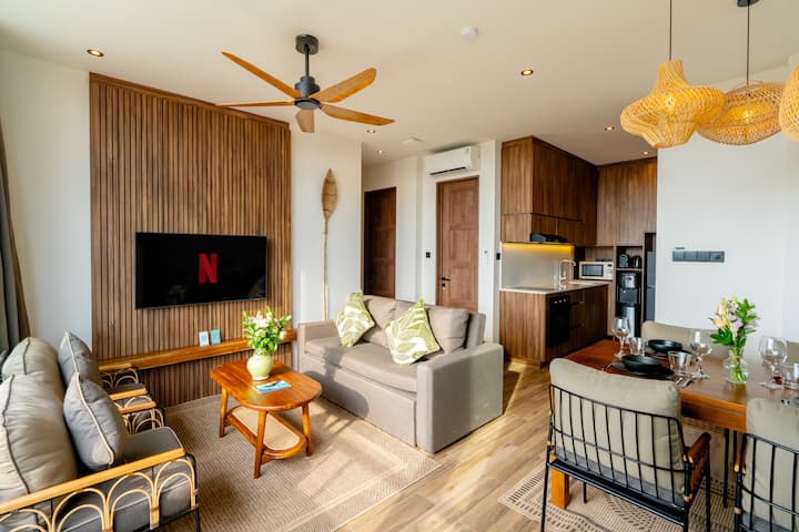 Luxury 2br Apartment Rooftop Pool Close To Beach - Seminyak