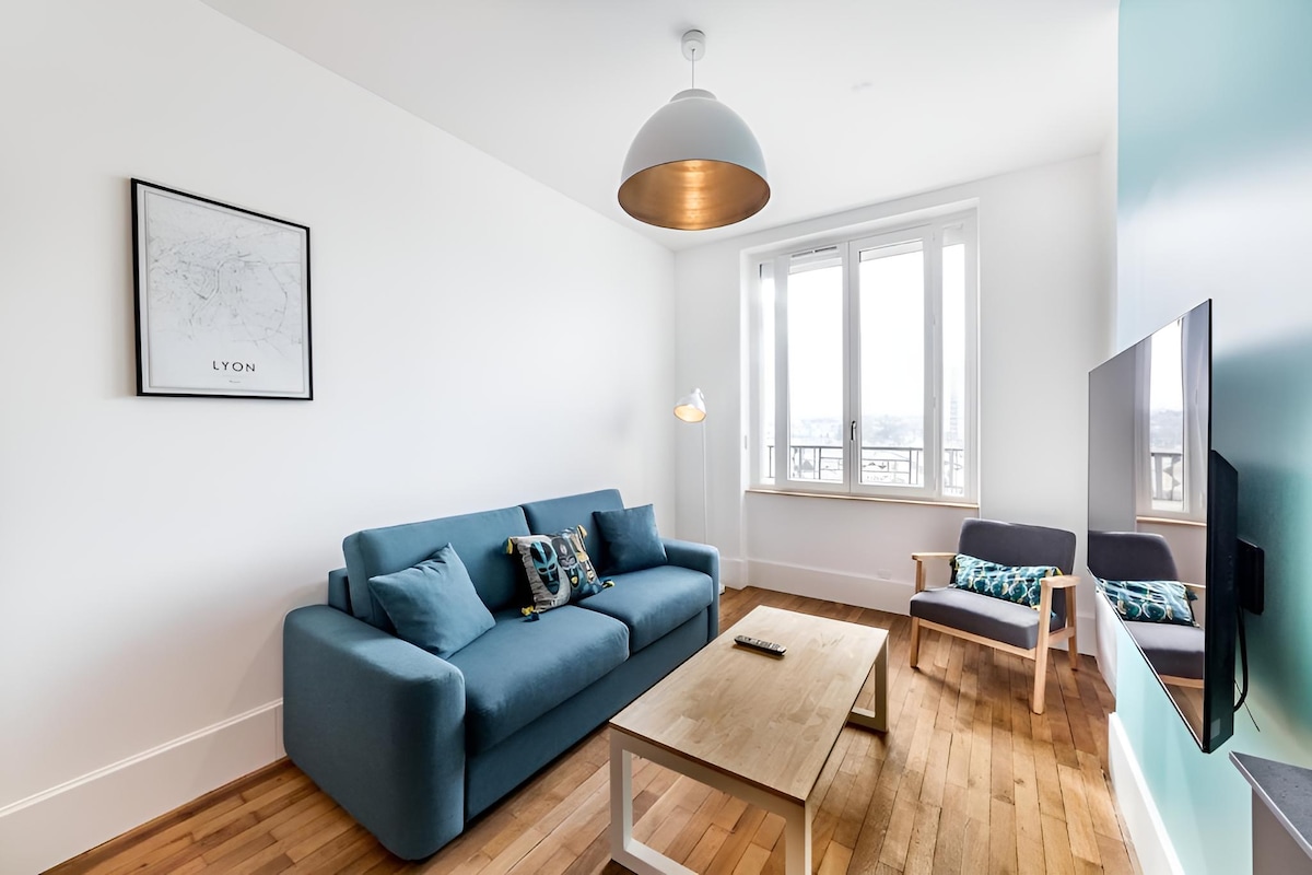 Beliebte Airbnb-Anzeige: Modern apartment in Part Dieu in Lyon 3e Arrondissement