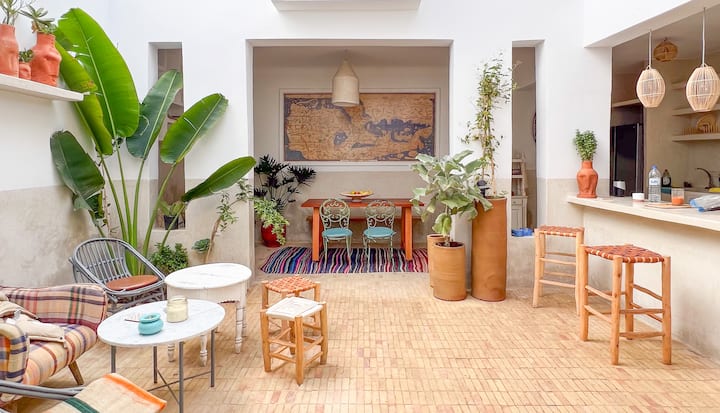 Private Riad: 3 Rooms Oasis In The Heart Of Medina - Marrakech