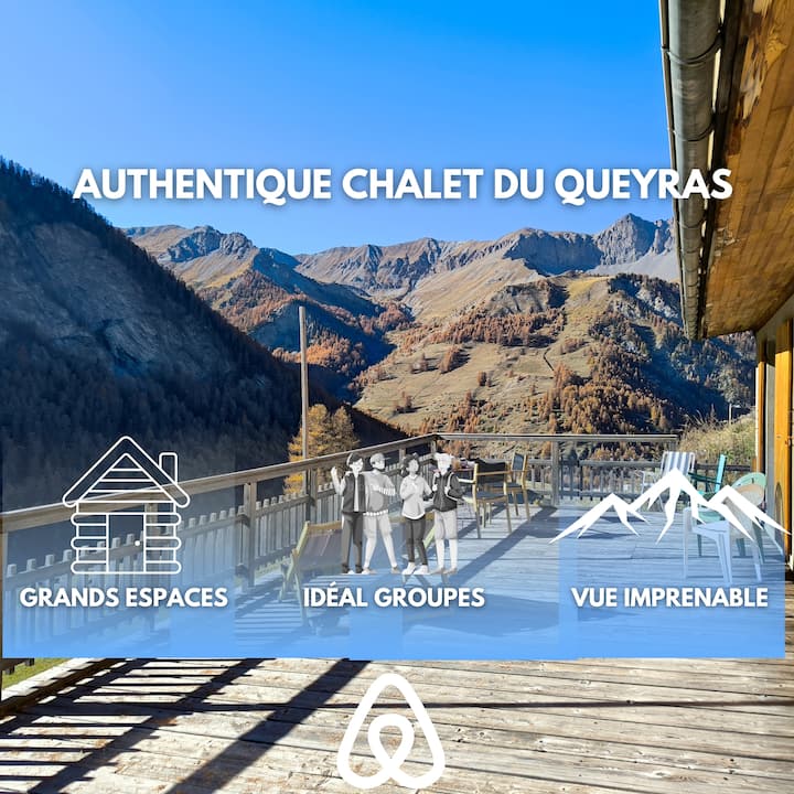Authentique Chalet Du Queyras - Saint Véran - 24p - Molines-en-Queyras