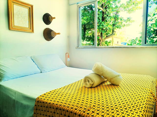 Refúgio Humaitá – 2 Quartos – 10min de Copacabana!