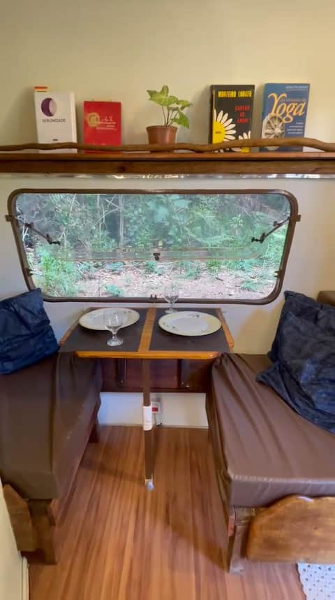 Top Airbnb: Trailer with panoramic views and breakfast em Piedade