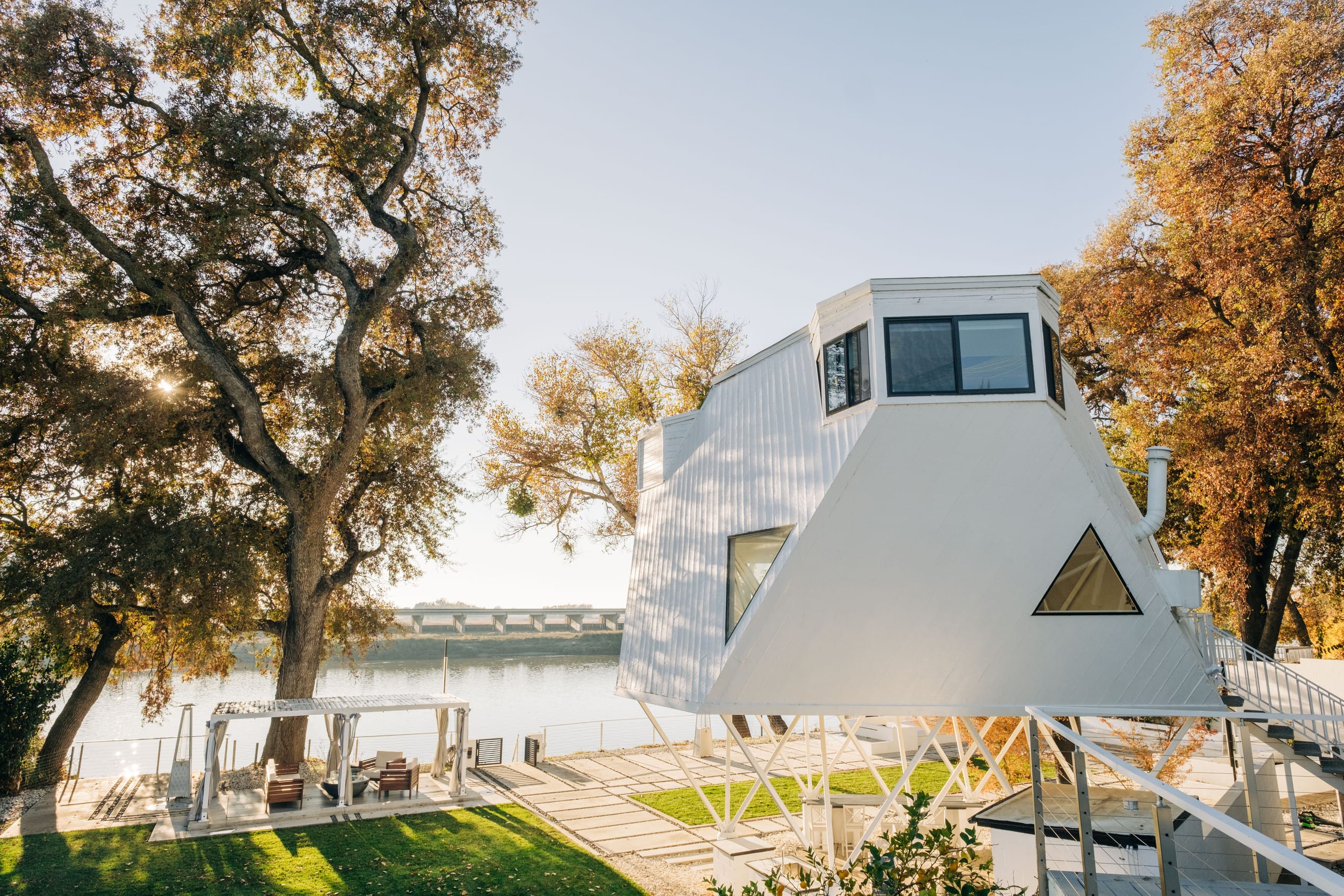 Spaceship Riverfront Home with Private Dock - Photo 15