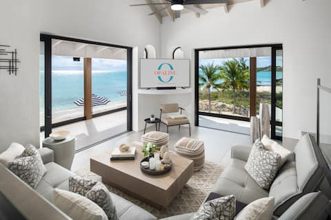 Newly Renovated 4 BR 2 Bath Ocean Front Villa