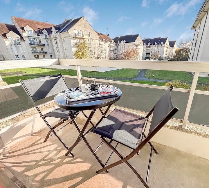 Parking Wi-fi Et Balcon Très Bien Situé - Compiègne