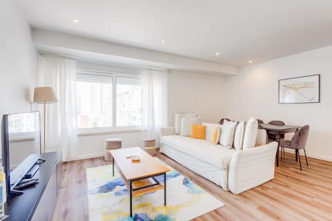 Airbnb em destaque: Savory White Apartment, Sete Rios, Lisbon em Campolide