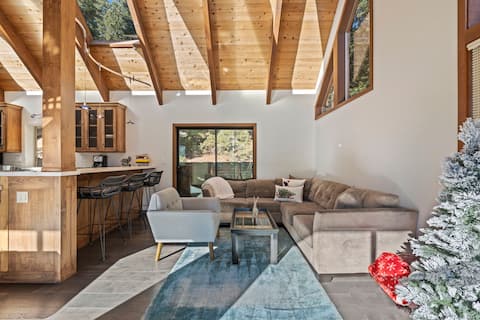 Top performing Airbnb: Forest Retreat: Ski, Lake, Trails + Private Studio in Dollar Point