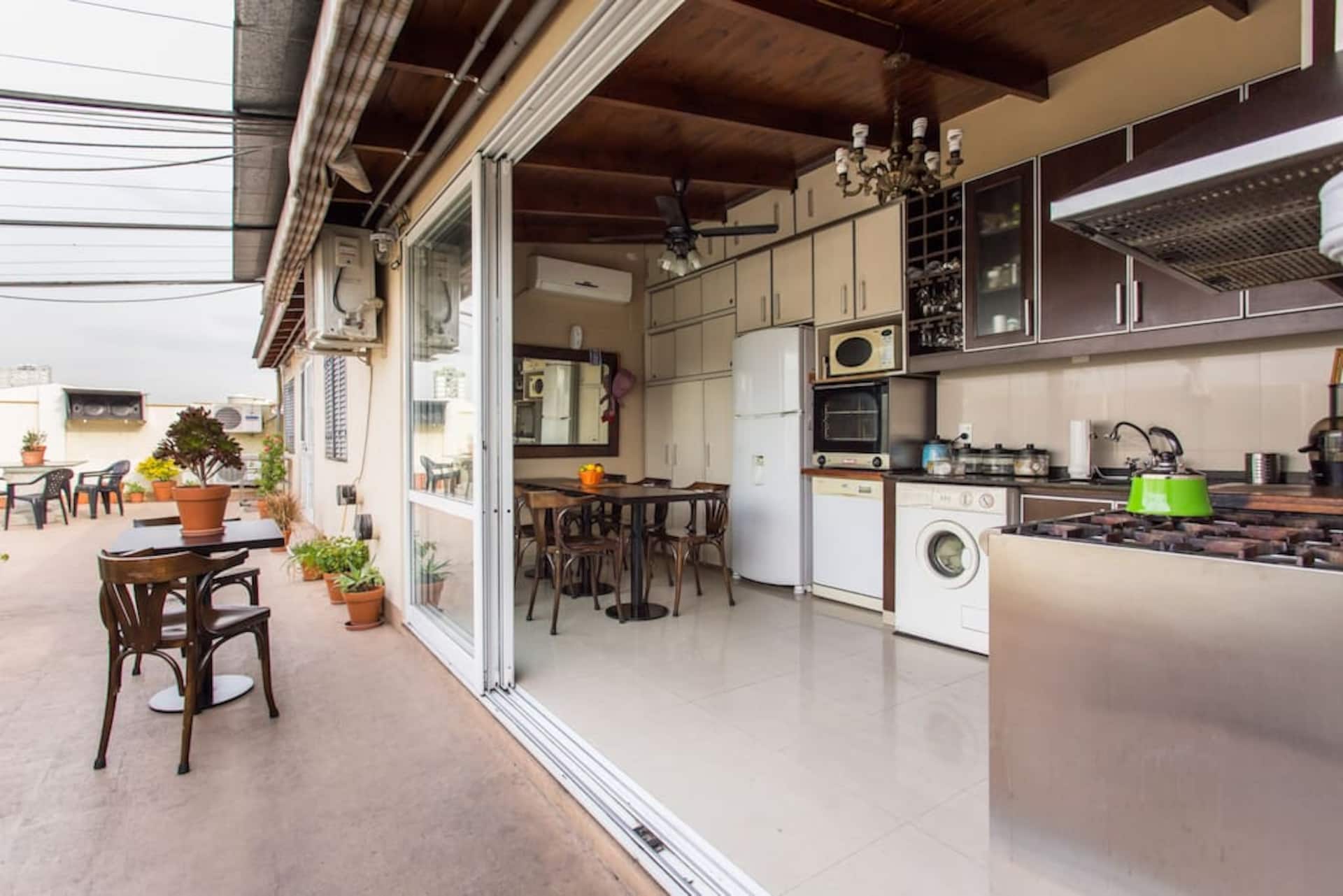 Quarto em casa dos anos 1950 na área de Serrano Terrace (Villa Crespo)