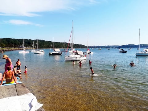 3-star house, 250 m from the beach.