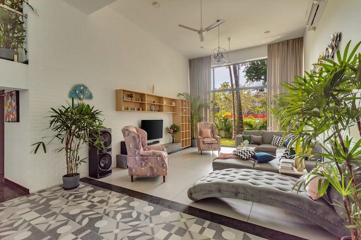 Casa Del Amores 5bhk Private Pool Garden - ゴア