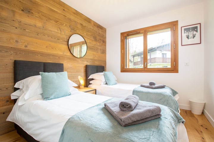 Spálňa 2 môže byť vybavená 2 jednolôžkami alebo manželskou posteľou veľkosti King.